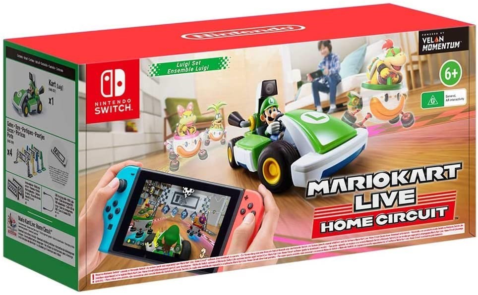 Juego Nintendo Switch Mario Kart Live Luigi